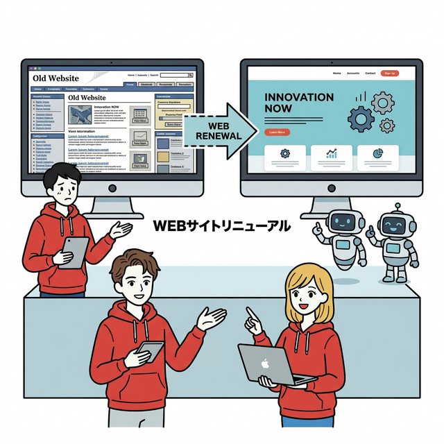 サイトリニューアルで押さえるべき3つのポイント