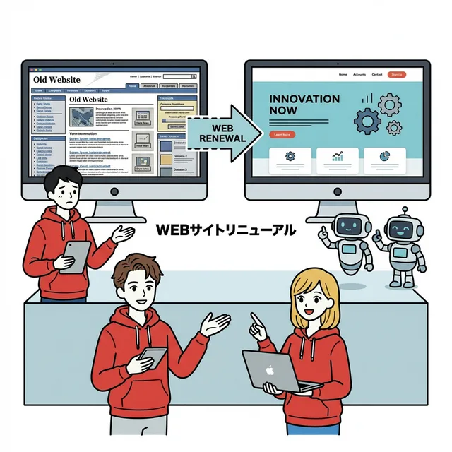 ホームページリニューアルのポイント