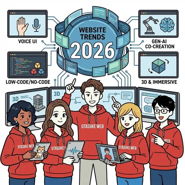 WEB制作のトレンド2026年版