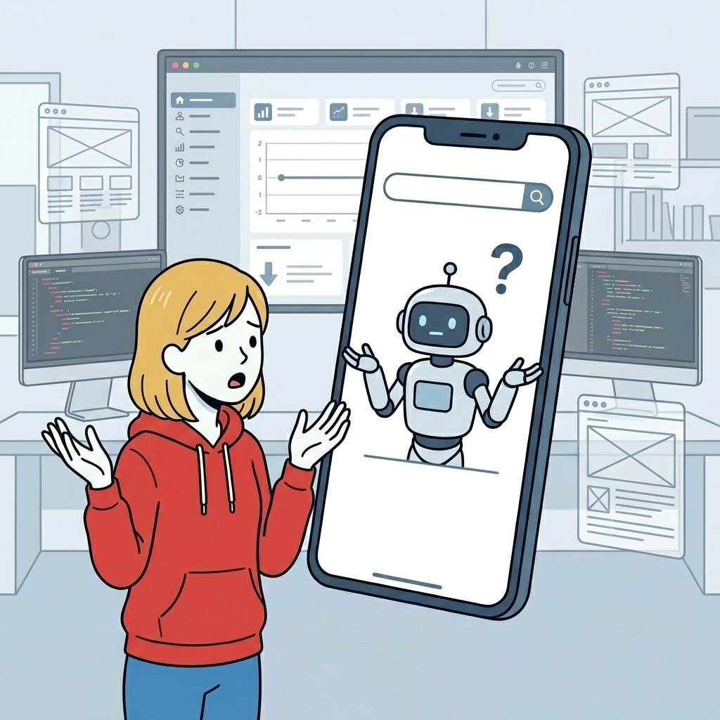 AI検索に自社サイトが表示されない